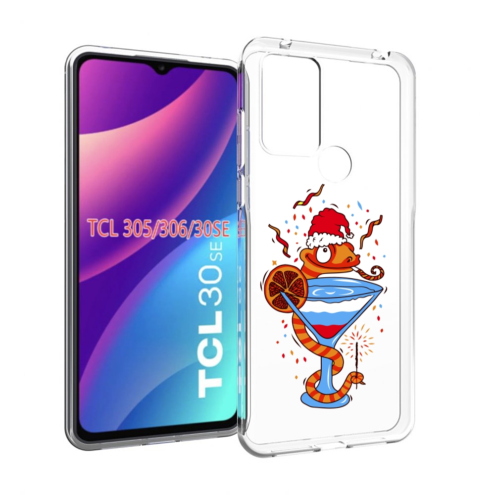 

Чехол MyPads змейка для TCL 30SE/305/306/30E, Tocco