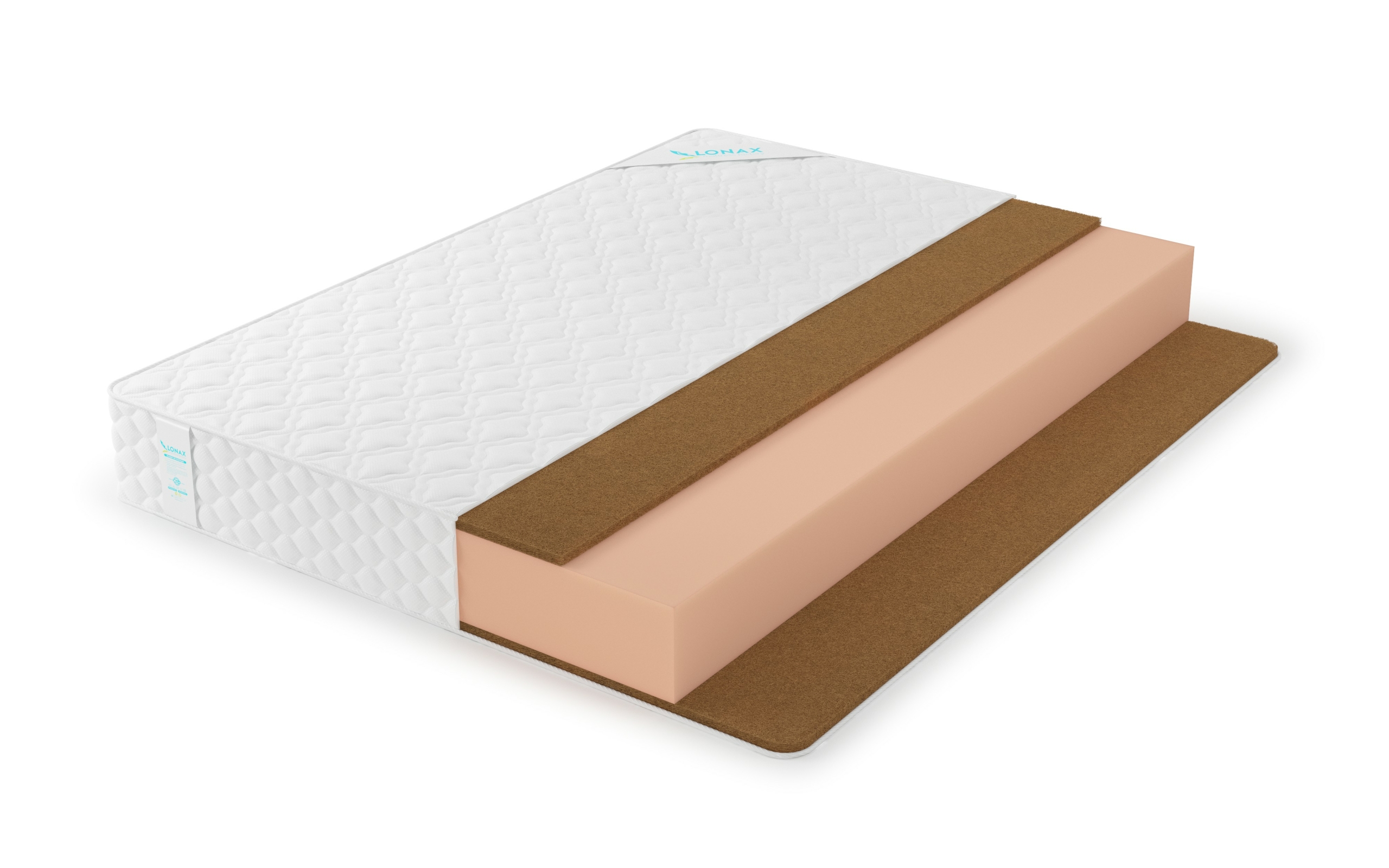 

Матрас Lonax Foam Cocos 2 Max Plus 215x220, Foam Cocos 2 Max Plus