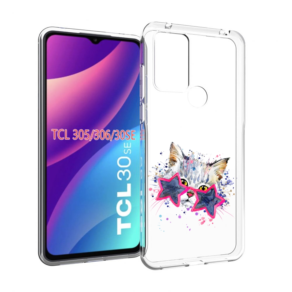 

Чехол MyPads звездные очки для TCL 30SE/305/306/30E, Tocco