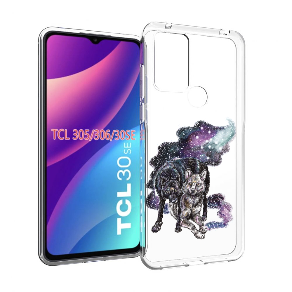 

Чехол MyPads звездные волки для TCL 30SE/305/306/30E, Tocco