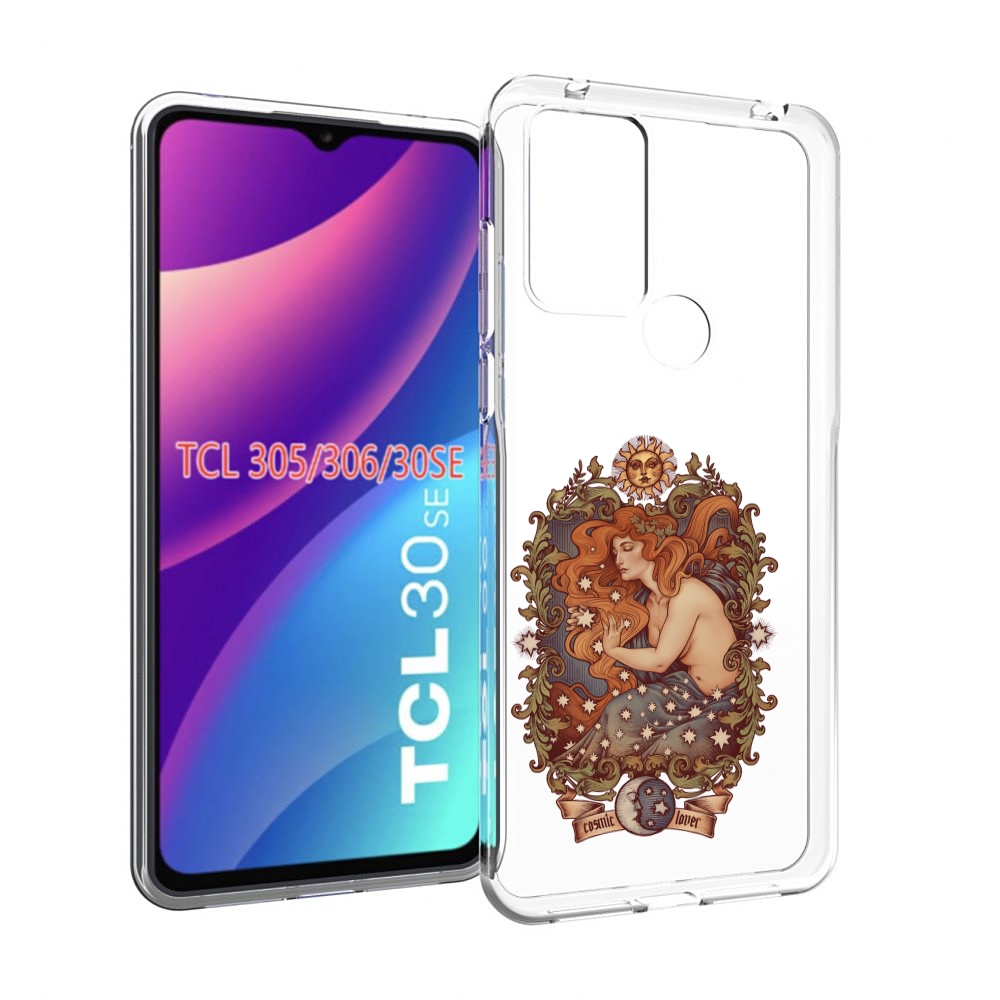 

Чехол MyPads звездная девушка абстракция для TCL 30SE/305/306/30E, Tocco