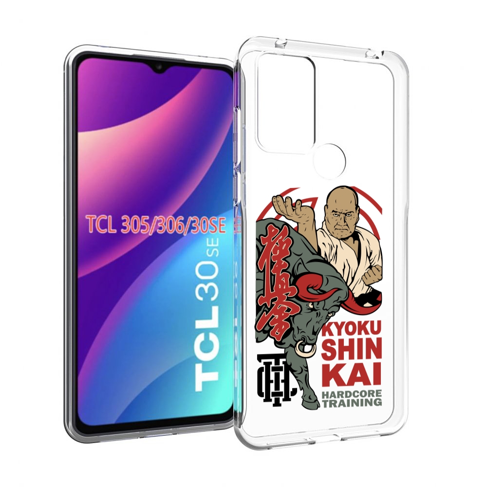 

Чехол MyPads единоборства рисунок для TCL 30SE/305/306/30E, Tocco