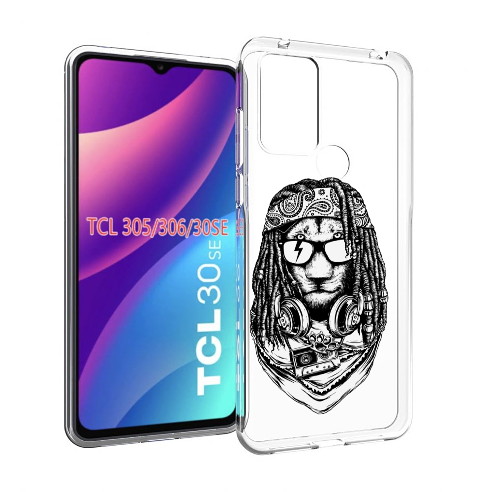 

Чехол MyPads дреды льва для TCL 30SE/305/306/30E, Tocco