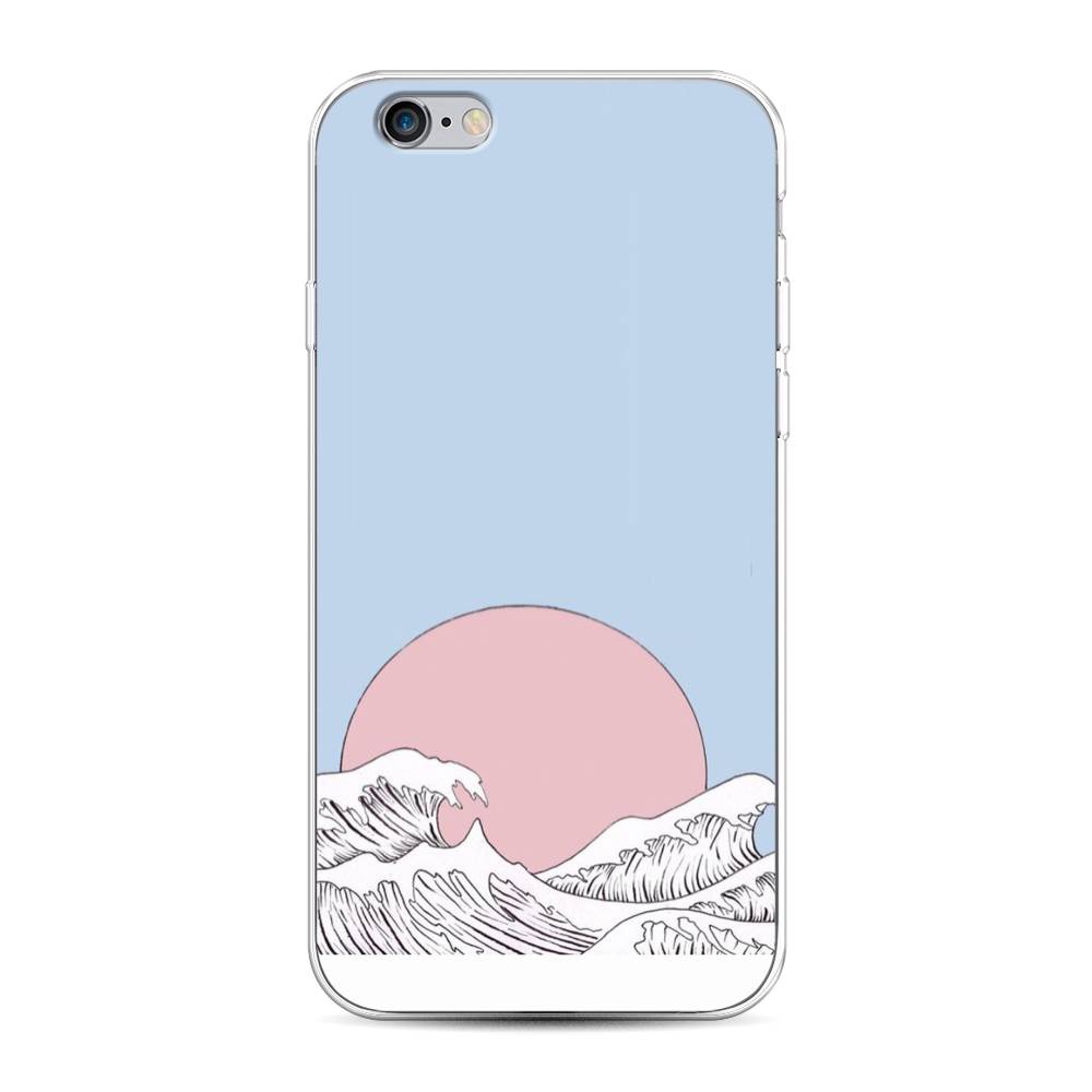 

Чехол Awog на Apple iPhone 6S / Айфон 6S "Японское солнце", 0104S50-10