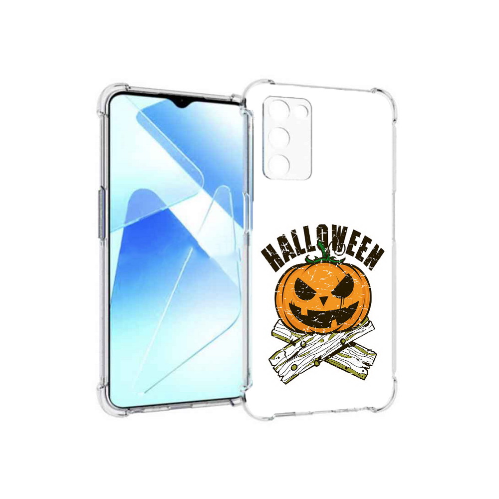 

Чехол MyPads Tocco для Infinix Zero X Pro Хэллоуин доски тыква, Прозрачный, Tocco