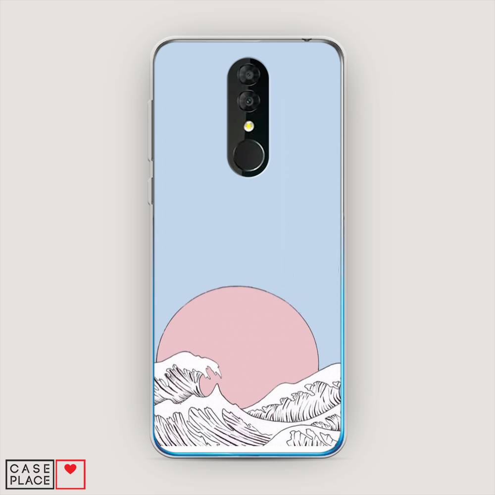 

Чехол Awog на Alcatel 3 5053Y (2019) / Алкатель 3 5053Y (2019) "Японское солнце", 170550-10