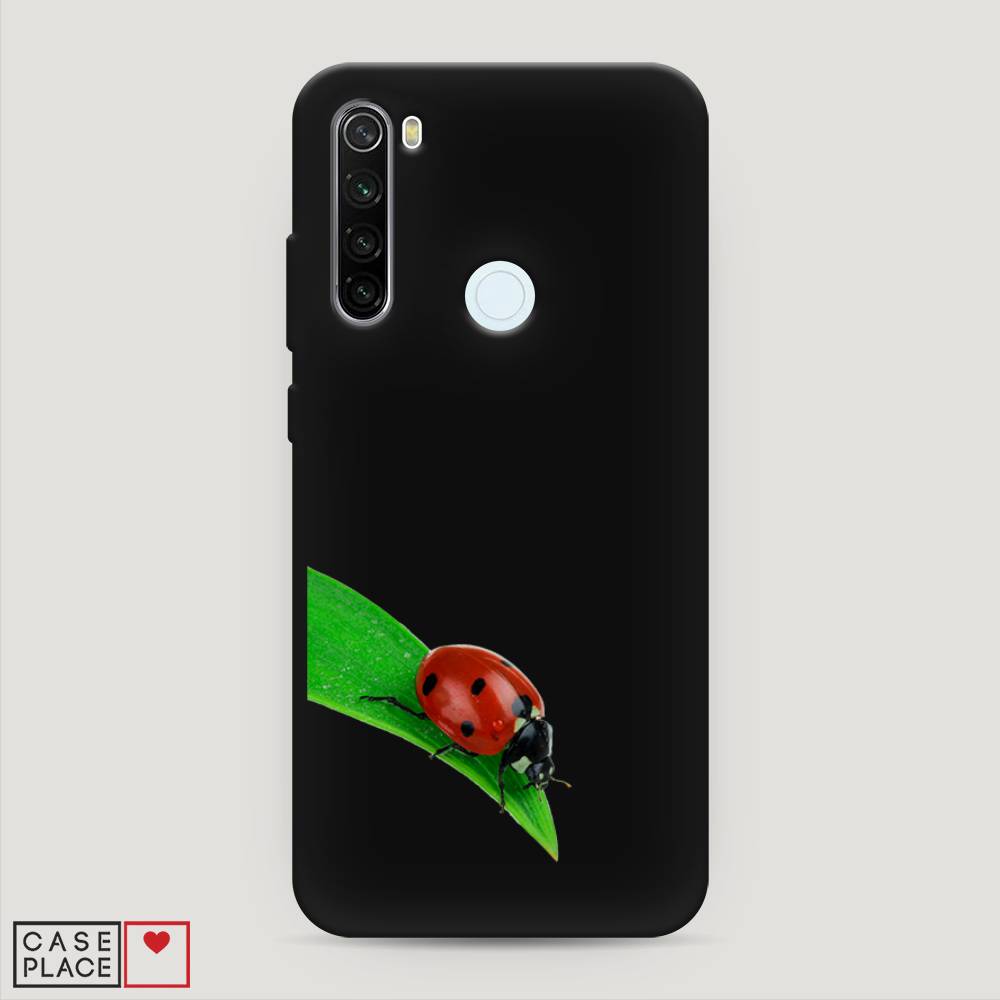 фото Матовый силиконовый чехол "на счастье" на xiaomi redmi note 8t awog