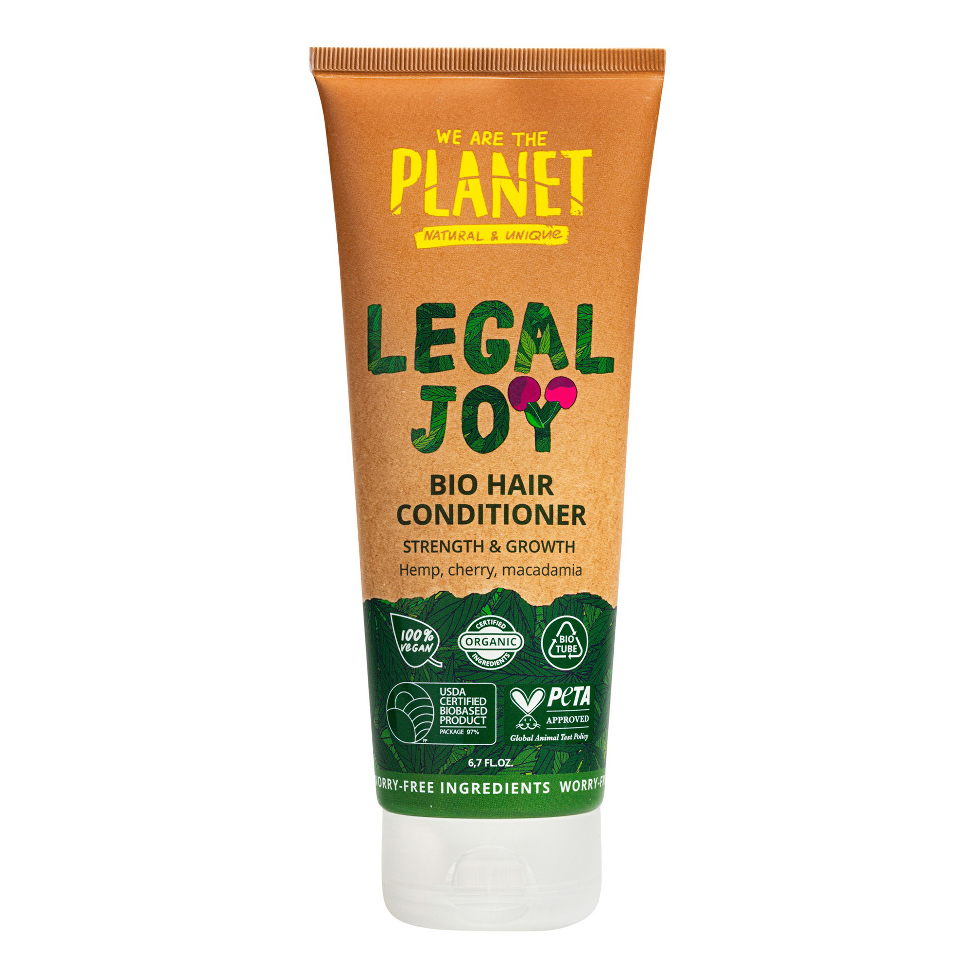 Бальзам для волос We Are The Planet Legal Joy укрепление и рост, 200 мл hot planet автоматический анальный душ aquarius 210