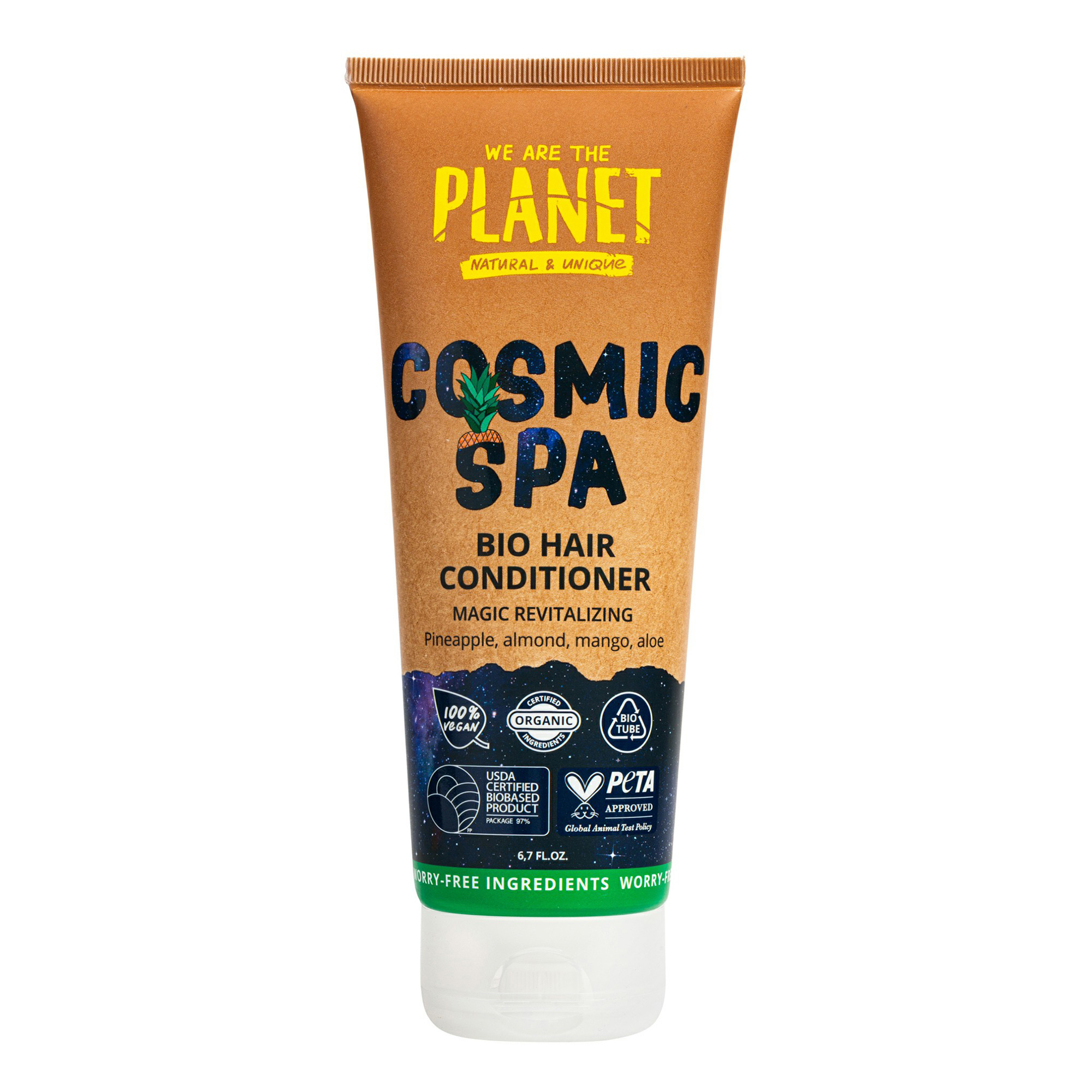 Бальзам для волос We Are The Planet Cosmic Spa питание и восстановление, 200 мл бальзам family cosmetics яичный глубокое питание и блеск здоровых волос 570 мл х 2шт