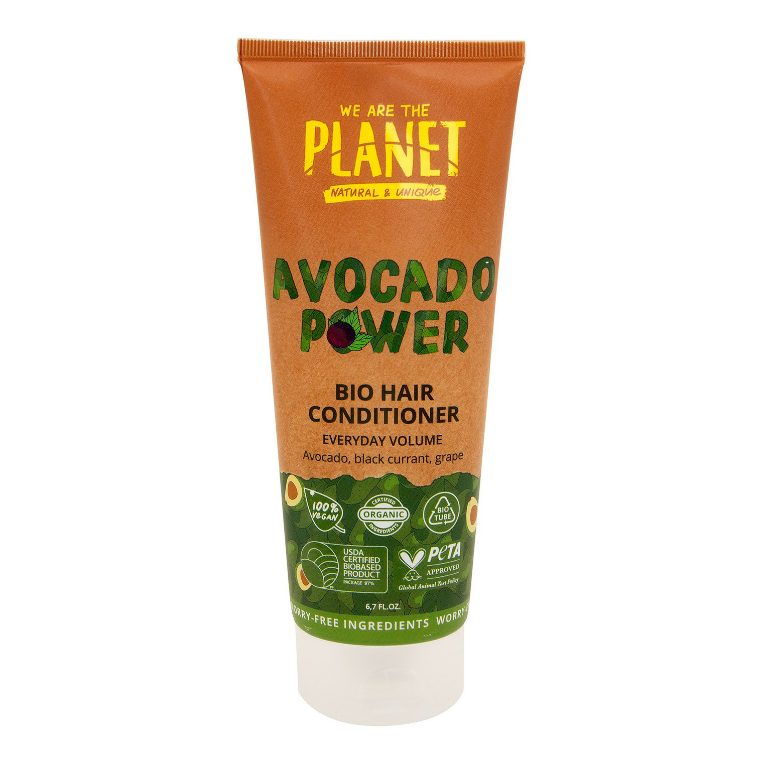 Бальзам We are the planet Avocado Power для объема и силы волос 200 мл