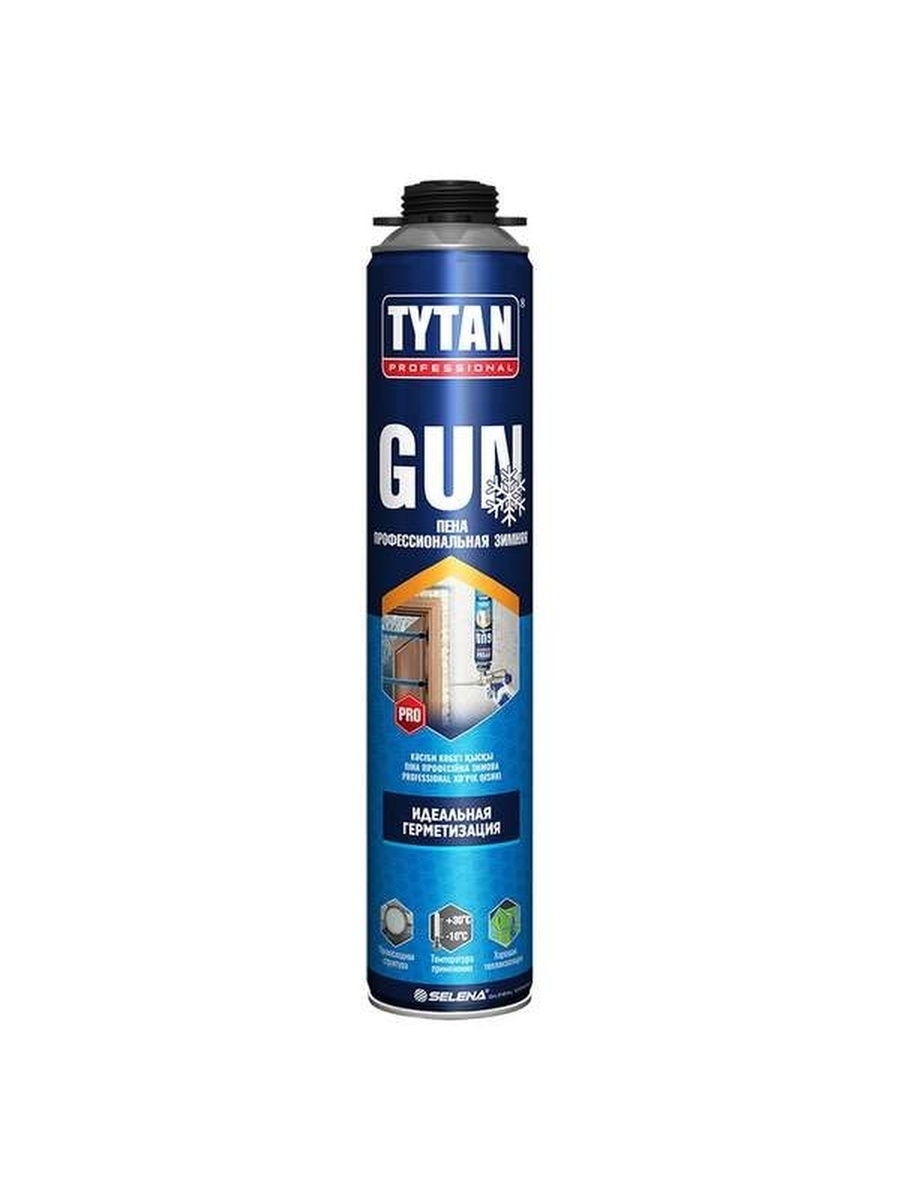 

Профессиональная монтажная пена Tytan GUN зимняя монтаж окон и дверей