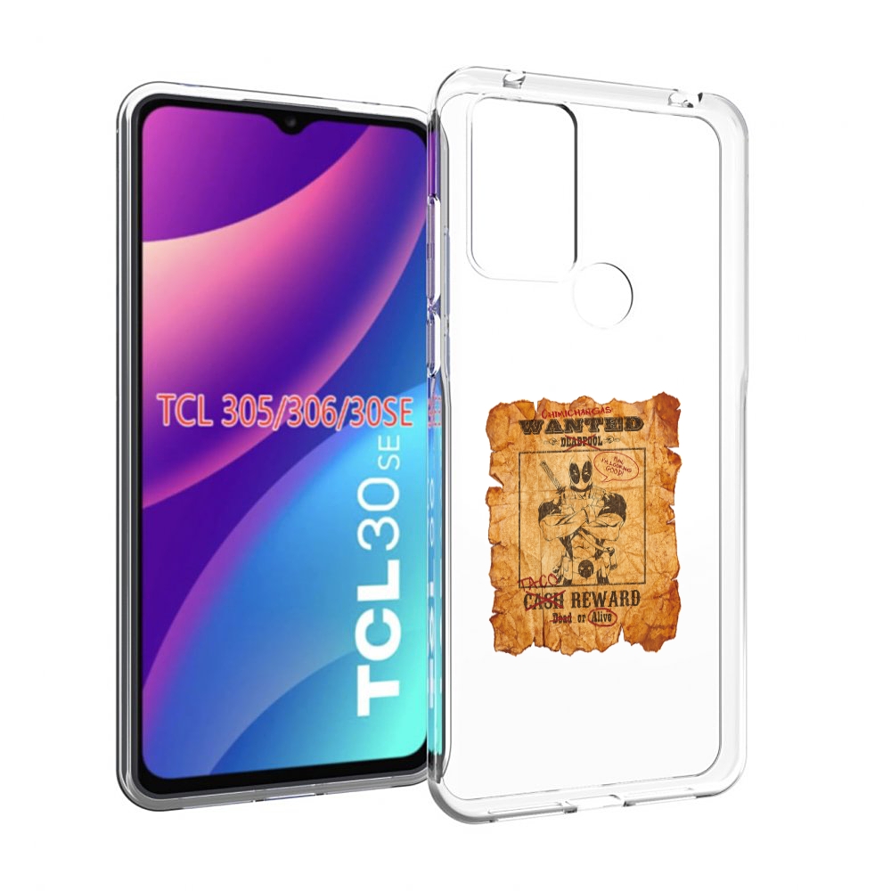 

Чехол MyPads дедпул для TCL 30SE/305/306/30E, Tocco