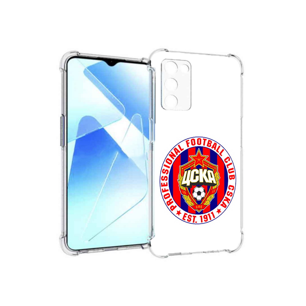 

Чехол MyPads Tocco для Infinix Zero X Pro ФК ЦСК логотип, Прозрачный, Tocco