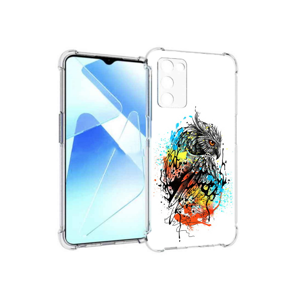 

Чехол MyPads Tocco для Infinix Zero X Pro Творческая сова, Прозрачный, Tocco