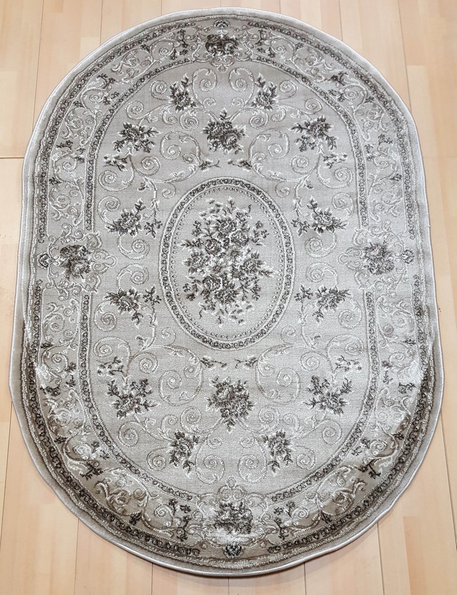 фото Ковер nova 3547a овал бежевый 80x150 sofia rugs