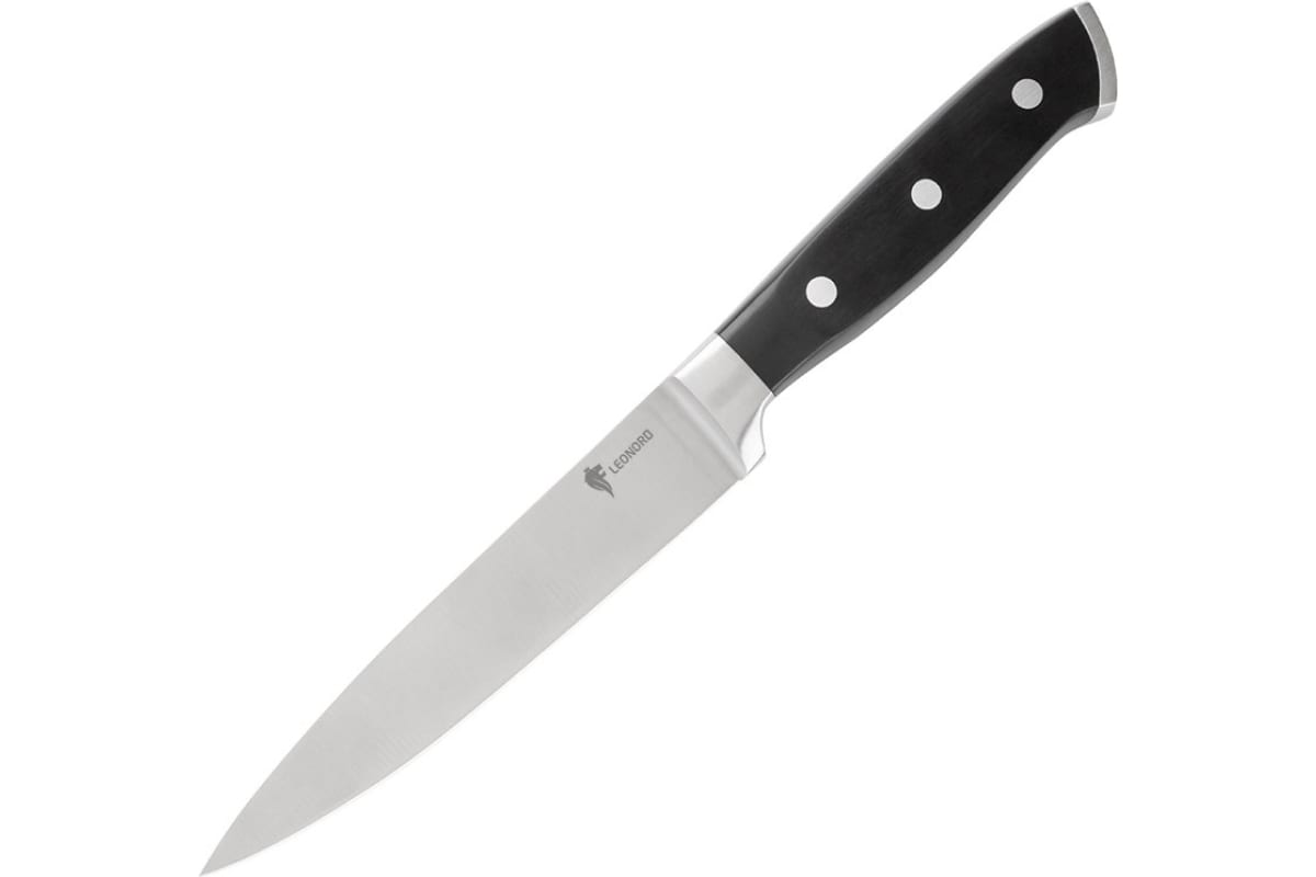 Нож Leonord цельнометаллический MEISTER разделочный малый 15 см