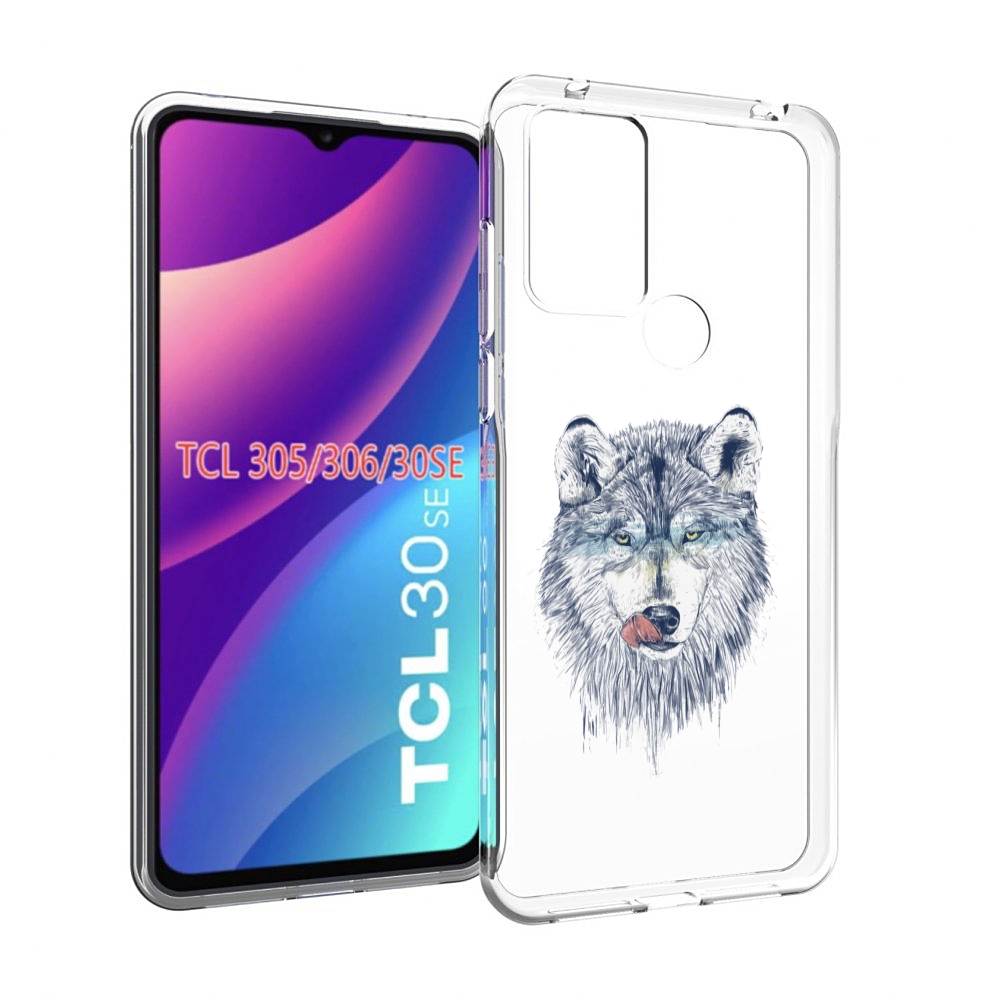 

Чехол MyPads голодгый волк для TCL 30SE/305/306/30E, Tocco