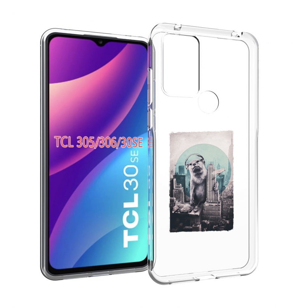 

Чехол MyPads выдра в городе для TCL 30SE/305/306/30E, Tocco