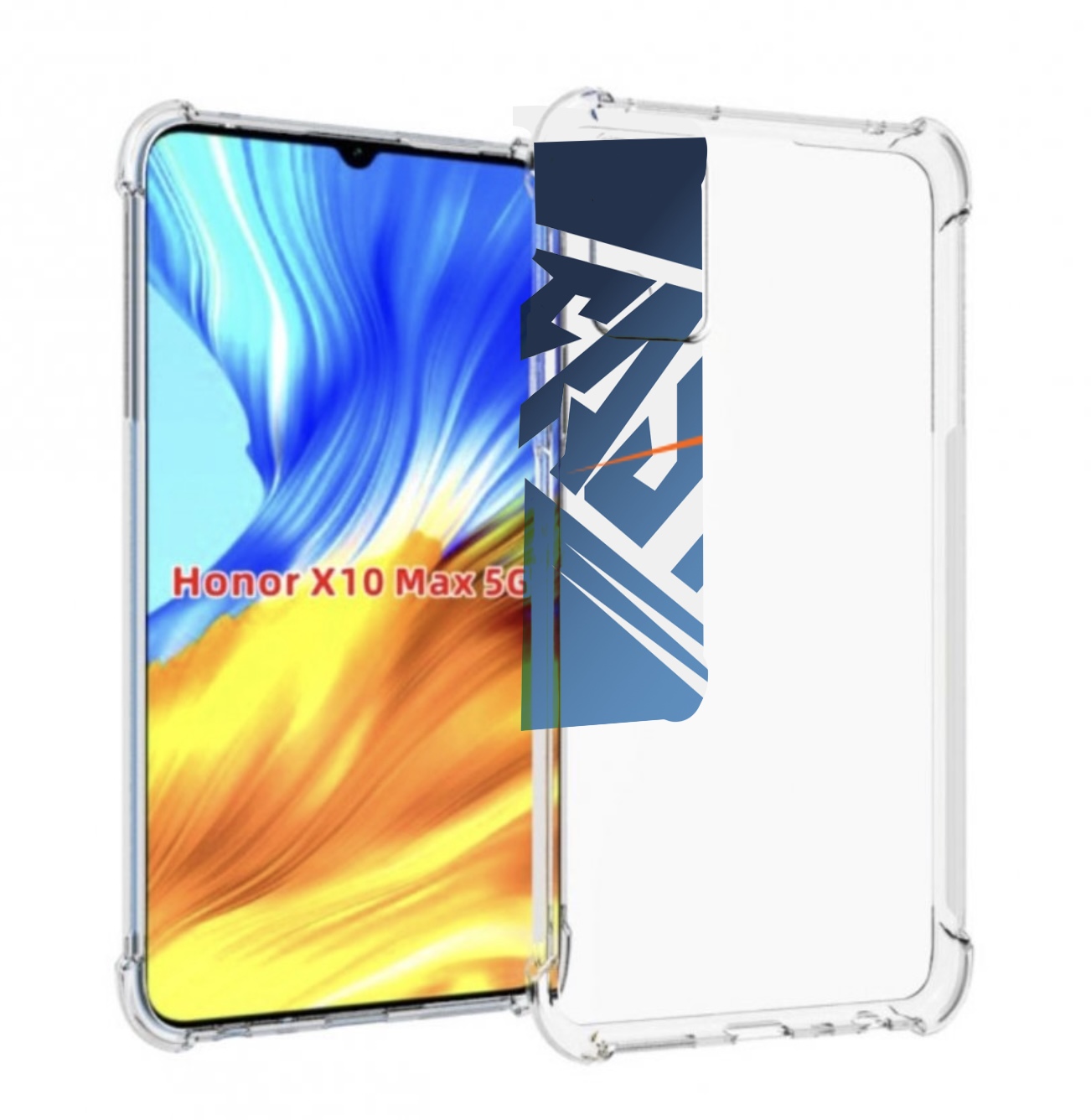

Чехол MyPads Fast для Honor X10 Max, Прозрачный, Tocco