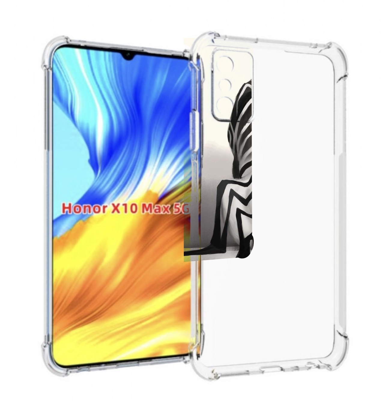 

Чехол MyPads Fantastic Beasts by Jade Mere для Honor X10 Max, Прозрачный, Tocco