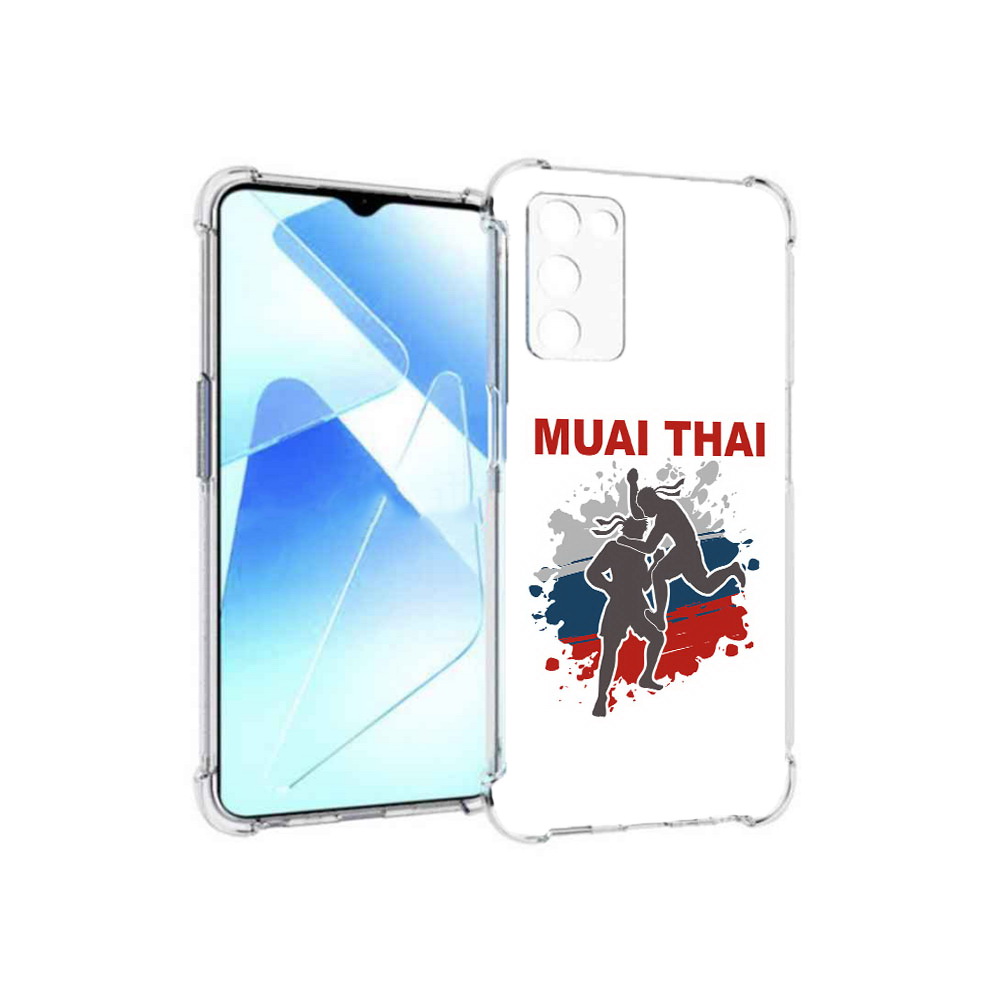 

Чехол MyPads Tocco для Infinix Zero X Pro Муайтай, Прозрачный, Tocco