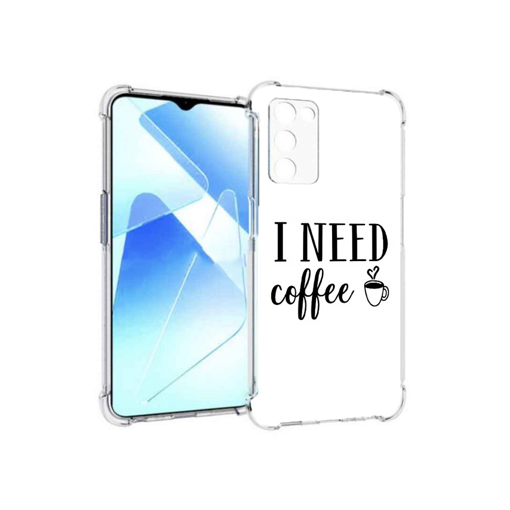 

Чехол MyPads Tocco для Infinix Zero X Pro Мне нужен кофе, Прозрачный, Tocco