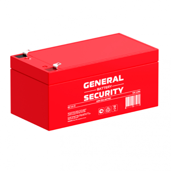 фото Аккумулятор general security 12v 3.2ah gs3.2-12