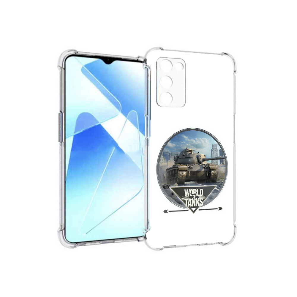

Чехол MyPads Tocco для Infinix Zero X Pro Мир танков, Прозрачный, Tocco