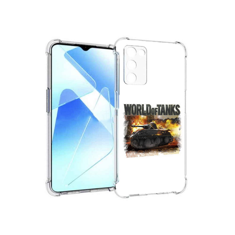 

Чехол MyPads Tocco для Infinix Zero X Pro Мир танков-2, Прозрачный, Tocco