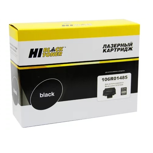 Картридж для лазерного принтера Hi-Black (HB-106R01487) черный, совместимый