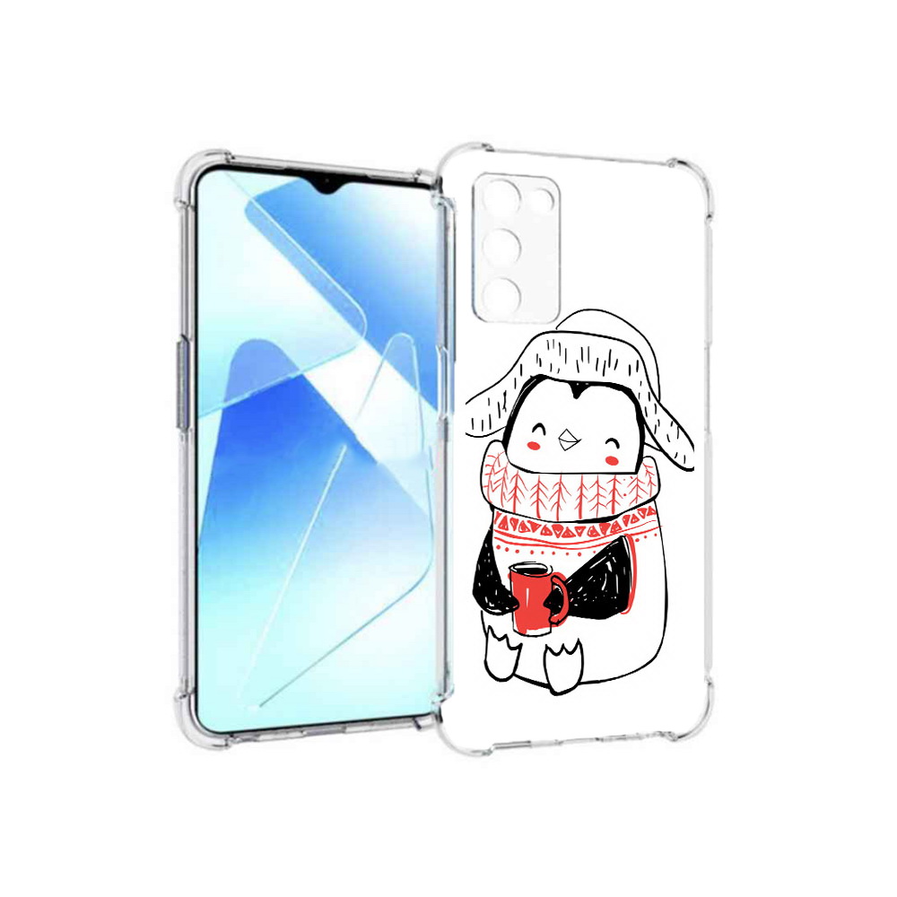 

Чехол MyPads Tocco для Infinix Zero X Pro Милый пингвин, Прозрачный, Tocco
