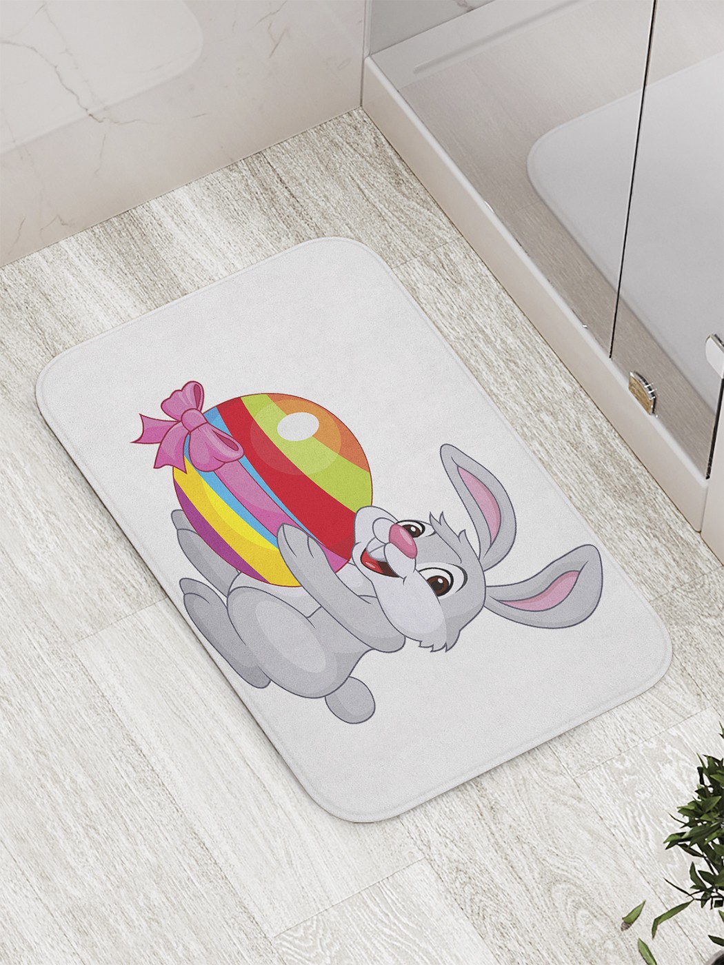 

Коврик противоскользящий для ванной, сауны, бассейна, 77х52 см bath_60250 JoyArty