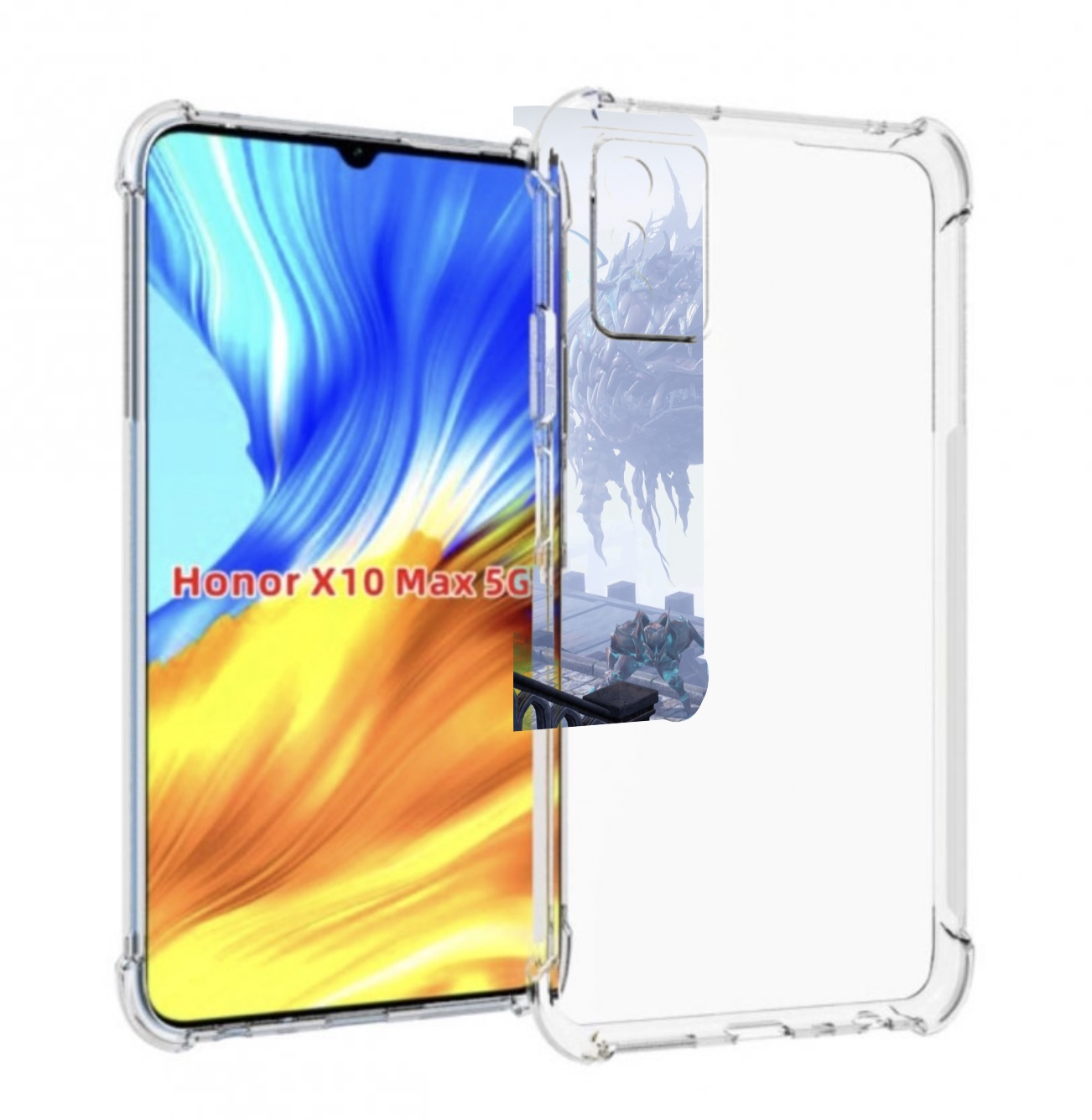 

Чехол MyPads Divinity Original Sin II для Honor X10 Max, Прозрачный, Tocco