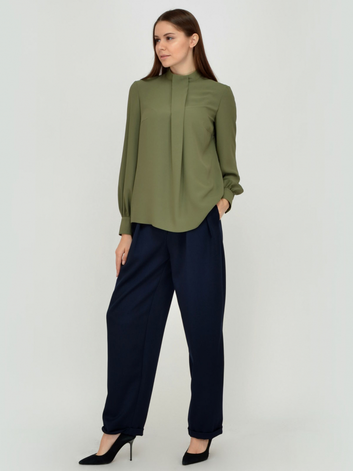 

Блуза женская Viserdi 10153-олв 200725 хаки 50, 10153-олв 200725