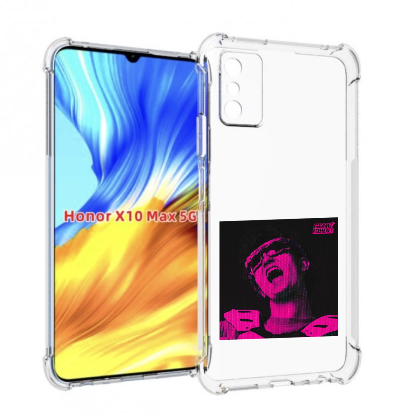

Чехол MyPads Digital Fantazy GONE для Honor X10 Max, Прозрачный, Tocco