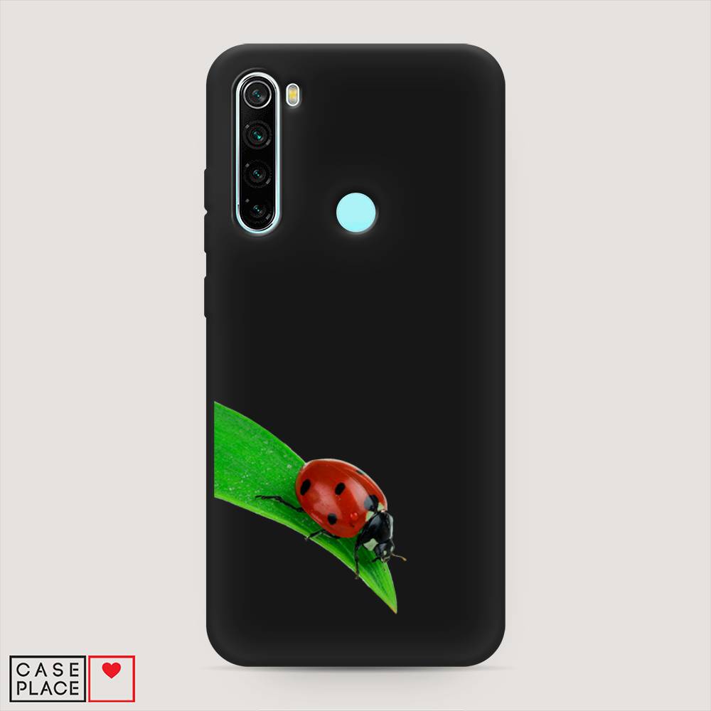 фото Матовый силиконовый чехол "на счастье" на xiaomi redmi note 8 awog