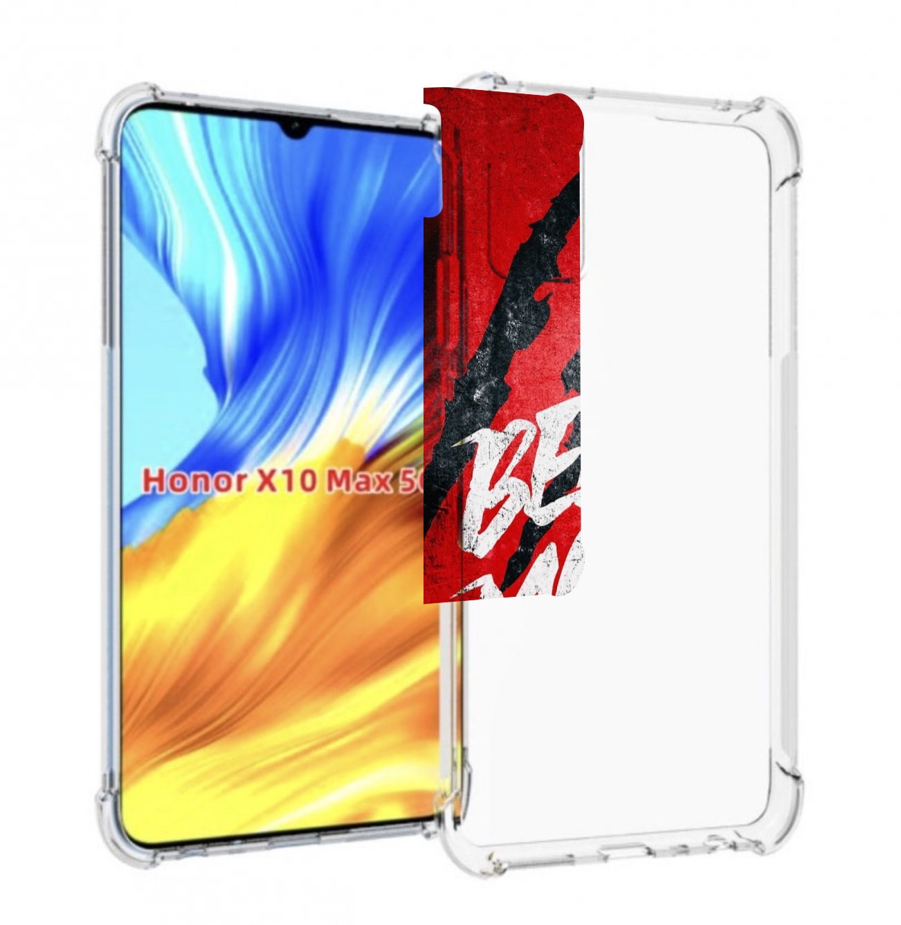

Чехол MyPads BEAST inside You для Honor X10 Max, Прозрачный, Tocco