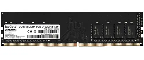 

Оперативная память ExeGate (), DDR4 1x8Gb, 2400MHz
