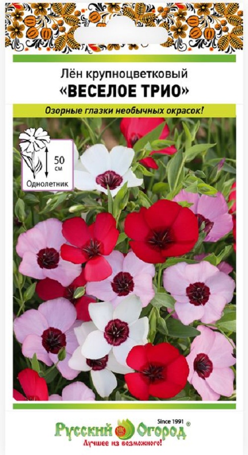 

Семена лен Русский огород Лен 702893 1 уп.
