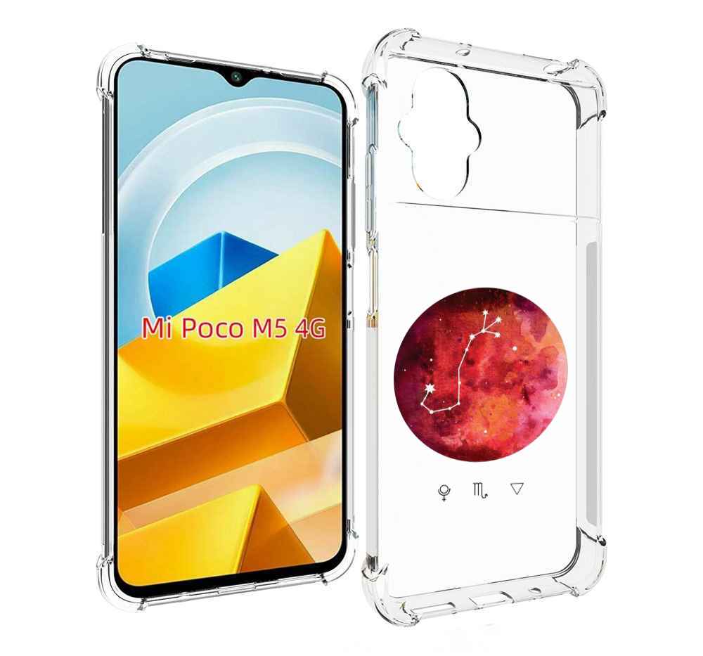 

Чехол MyPads Tocco для Xiaomi M5 знак зодиака скорпион 6, Прозрачный, Tocco