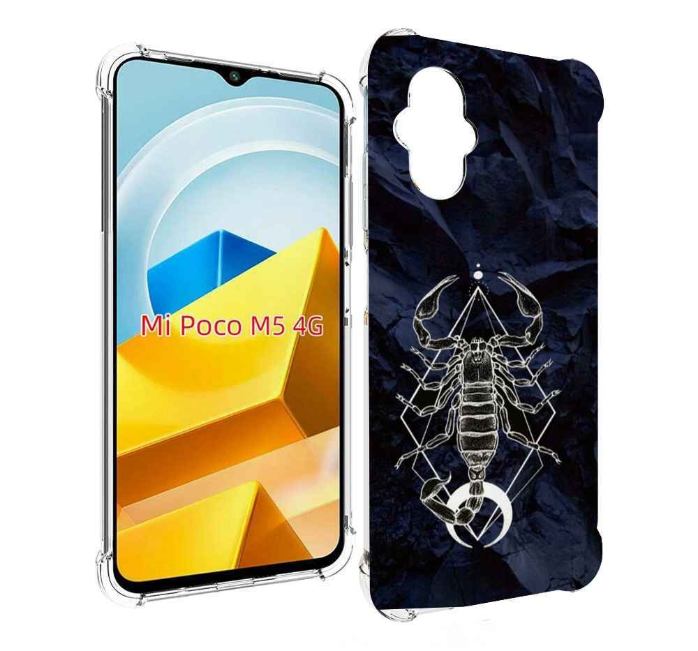 

Чехол MyPads Tocco для Xiaomi M5 знак зодиака скорпион 3, Прозрачный, Tocco