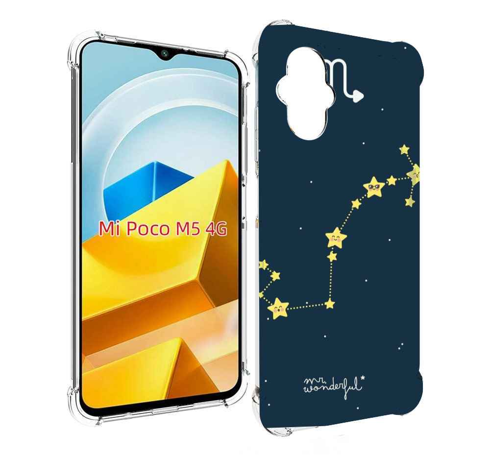 

Чехол MyPads Tocco для Xiaomi M5 знак зодиака скорпион 1, Прозрачный, Tocco