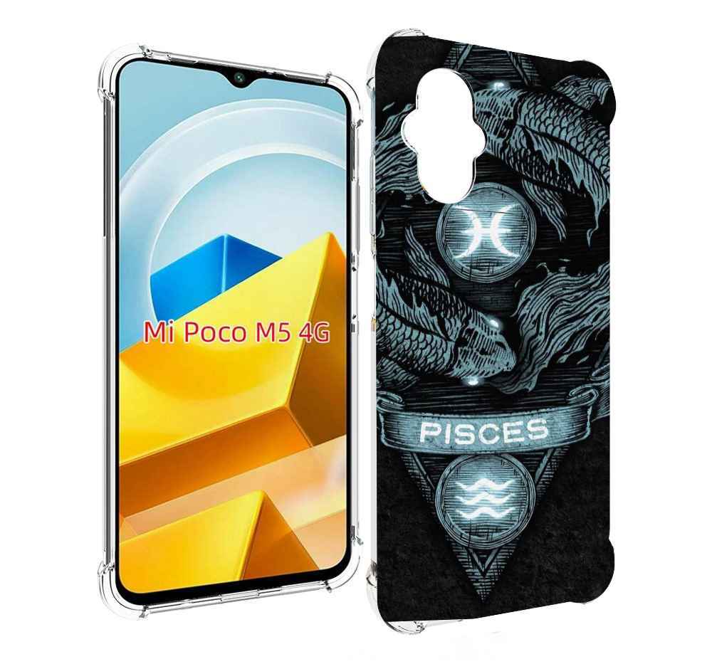 

Чехол MyPads Tocco для Xiaomi M5 знак зодиака рыбы 4, Прозрачный, Tocco