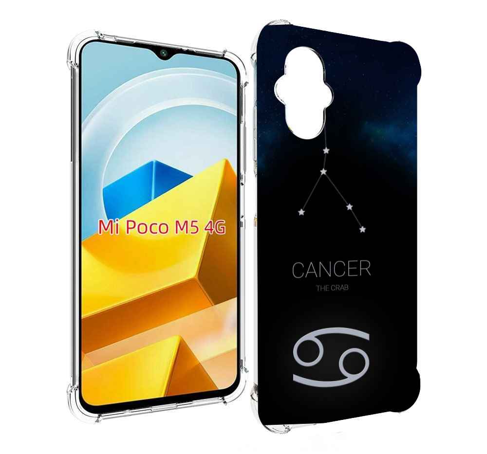 

Чехол MyPads Tocco для Xiaomi M5 знак зодиака рак 2, Прозрачный, Tocco