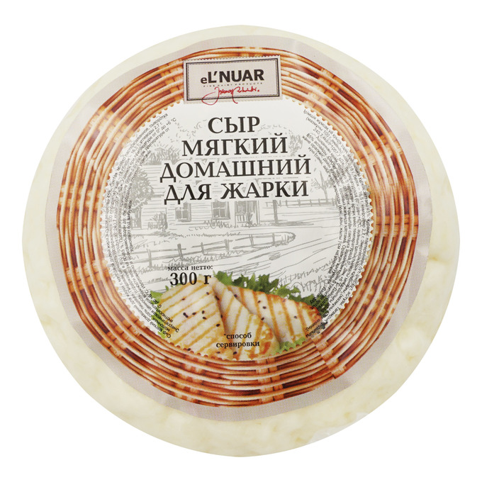 

Сыр мягкий el'Nuar домашний для жарки 45% бзмж 300 г