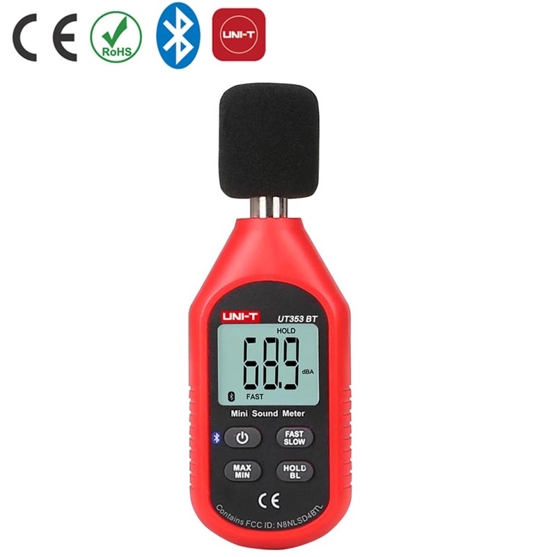 

Мини-измеритель уровня звука (шумомер) UNI-T UT353-BT