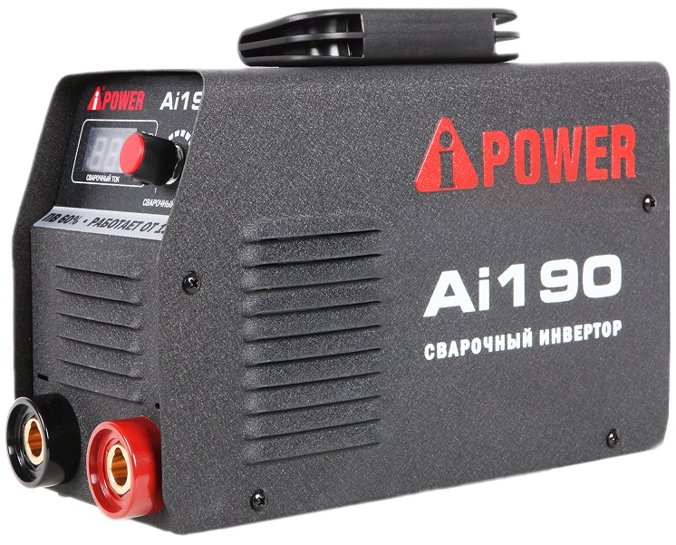 Инверторный сварочный аппарат A-iPower Ai190 (61190)