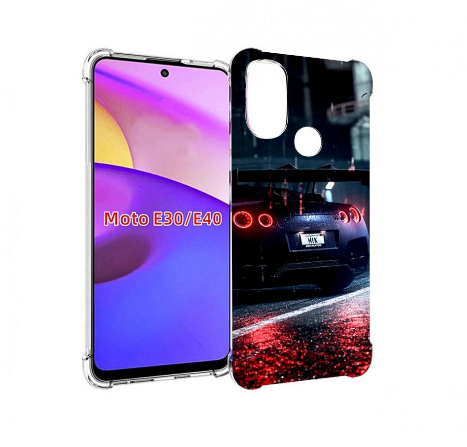 

Чехол бампер MyPads Nissan Skyline для Motorola Moto E30., Прозрачный, Tocco