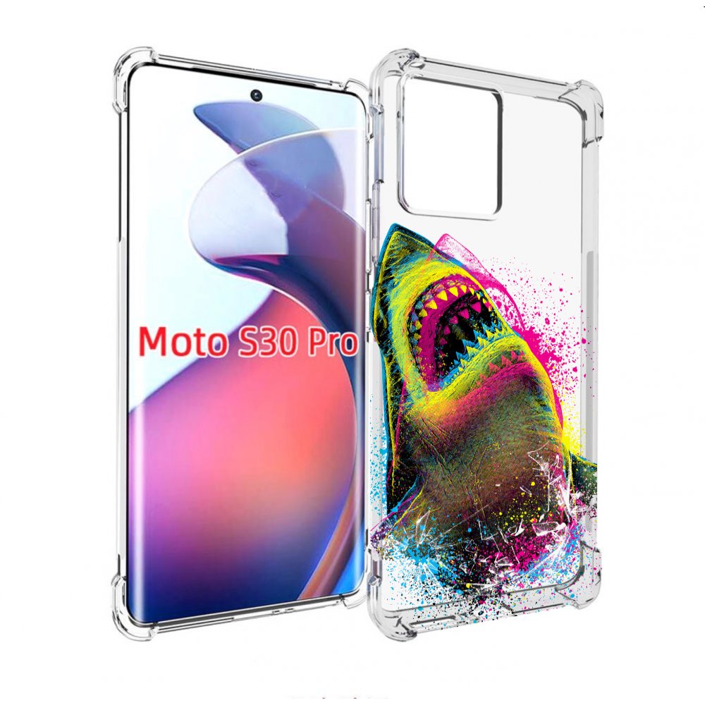 

Чехол MyPads челюсти-2 для Motorola Moto S30 Pro, Прозрачный, Tocco
