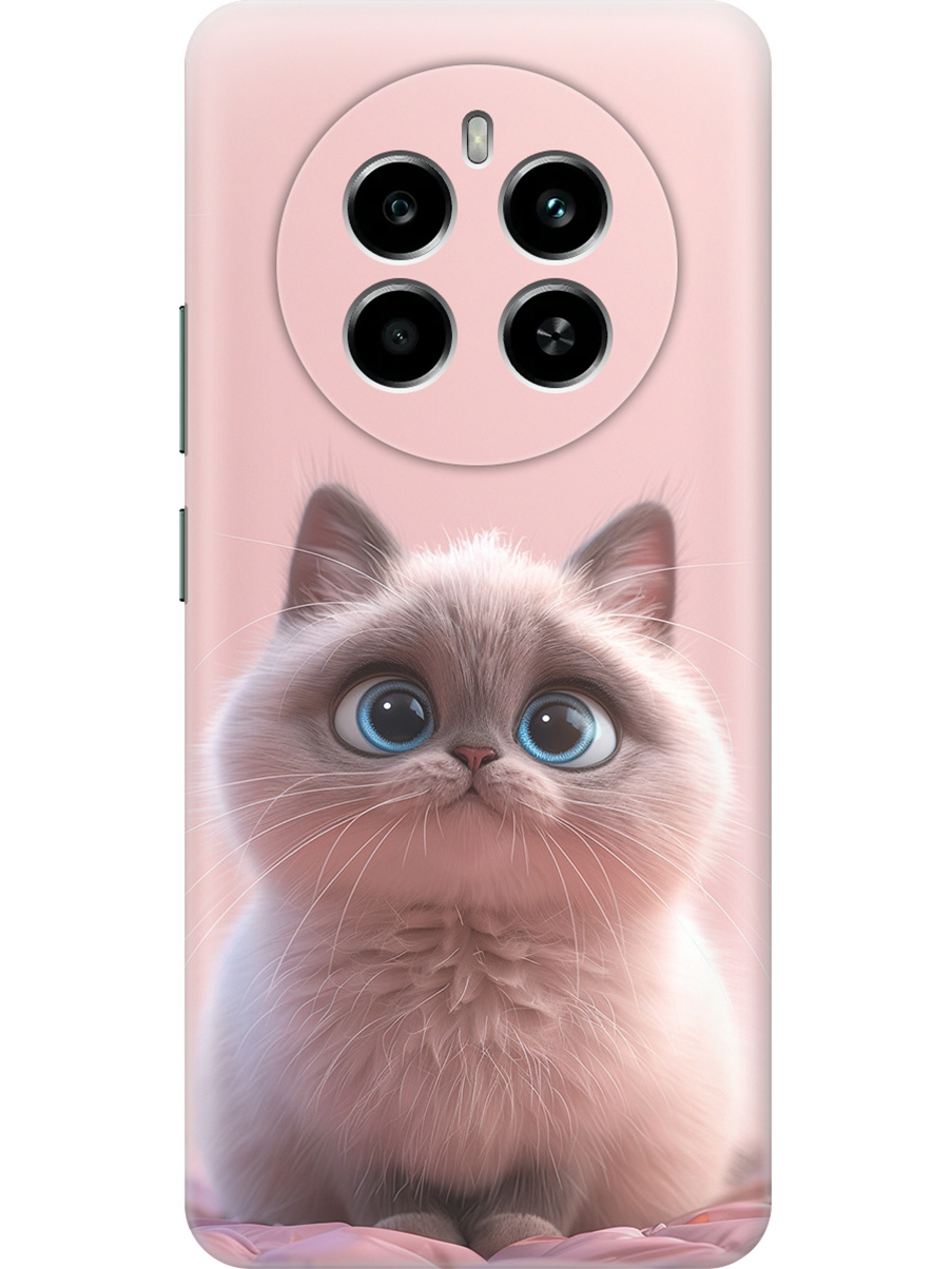 

Силиконовый чехол на Realme 13 4G с принтом "Милейший котик", Прозрачный;розовый;серый, 784807311